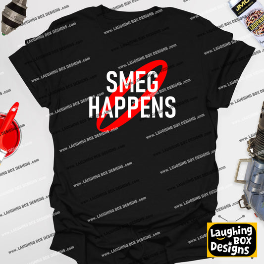 SMEG HAPPENS - Red Dwarf T-Shirt