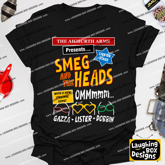 SMEG AND THE HEADS BAND SHIRT, The Aigburth Arms - Red Dwarf T-Shirt