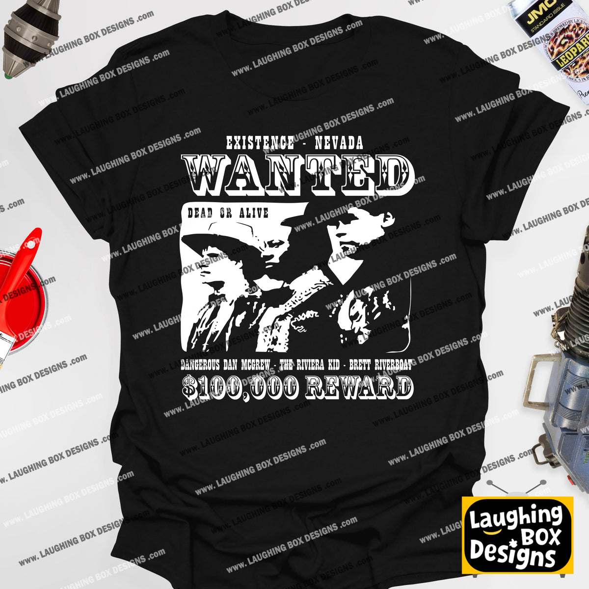 GUNMEN OF THE APOCALYPSE / Wanted Poster - Red Dwarf T-Shirt