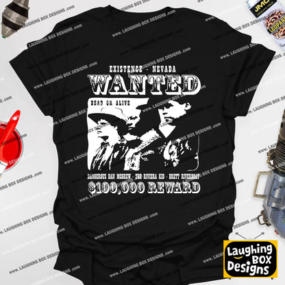 GUNMEN OF THE APOCALYPSE / Wanted Poster - Red Dwarf T-Shirt