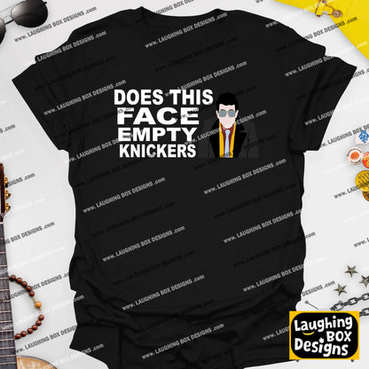DOES THIS FACE EMPTY KNICKERS? / Mike - The Young Ones T-Shirt
