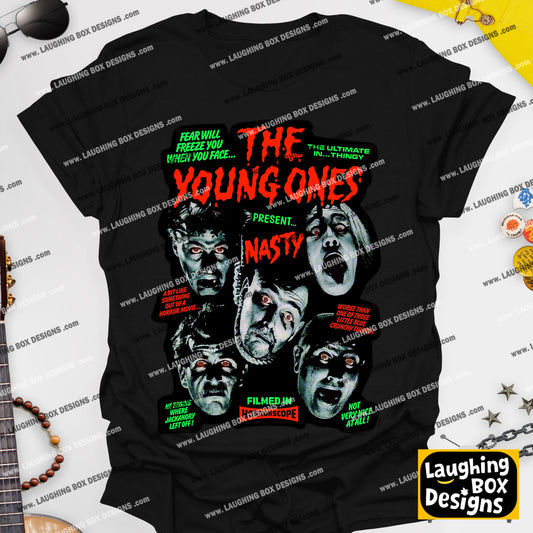 NASTY / HORRORSCOPE / Halloween - The Young Ones T-Shirt