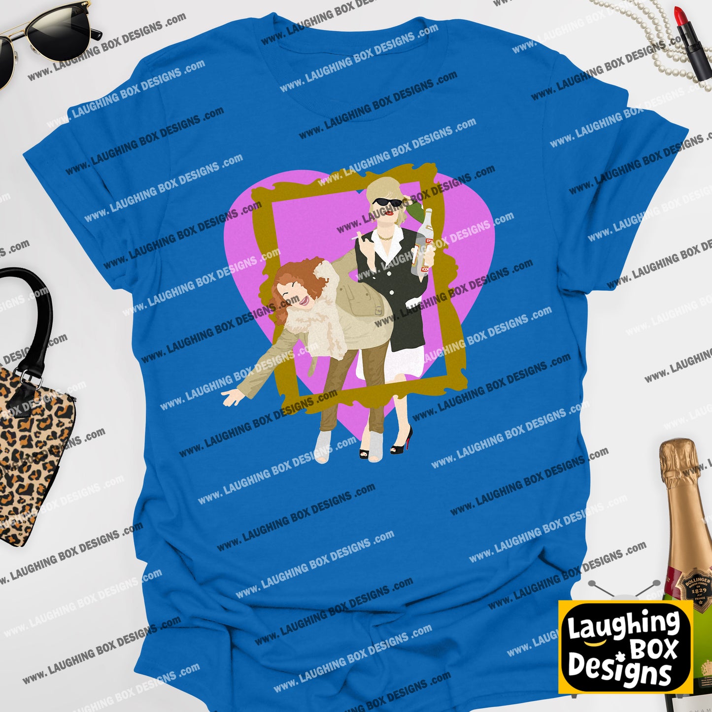 EDINA AND PATSY FABULOUS DARLING!  - Absolutely Fabulous T-Shirt