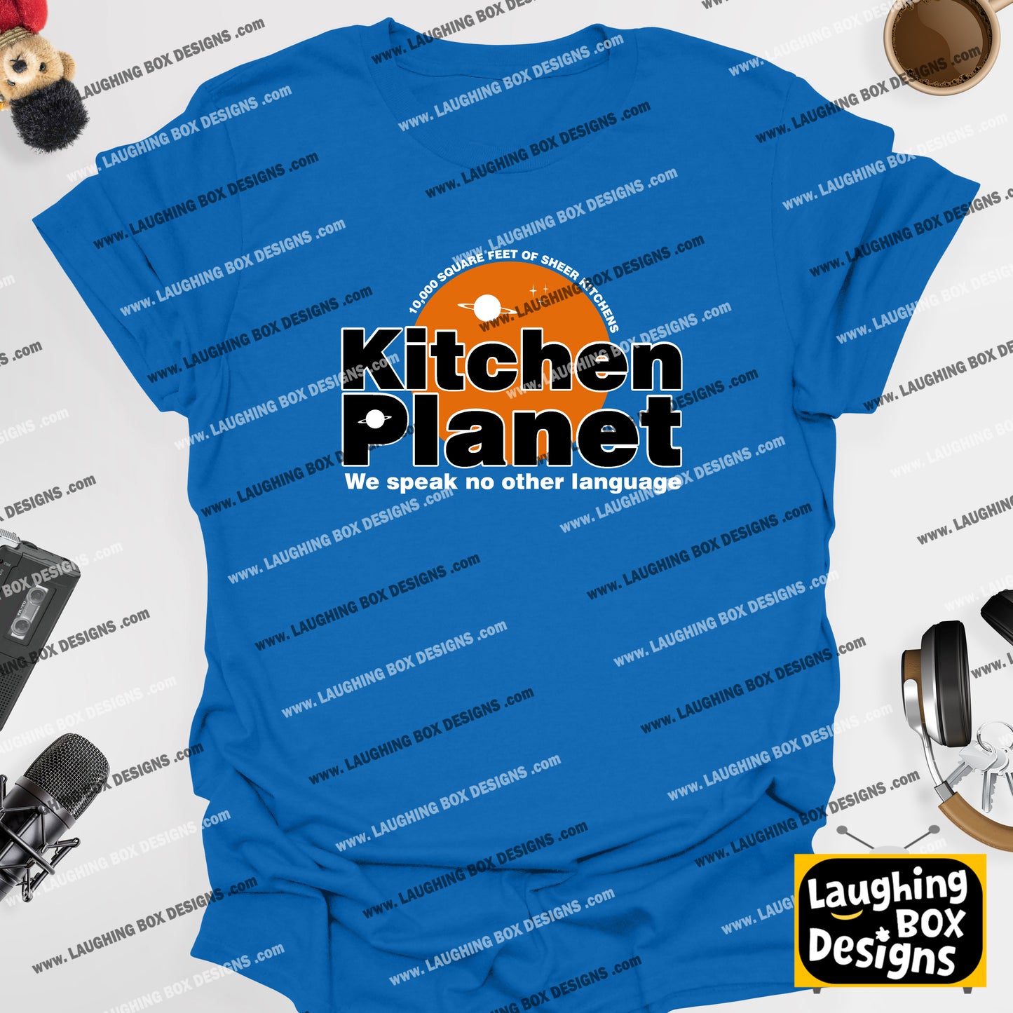Kitchen Planet, We Speak No Other Language - Alan Partridge T-Shirt