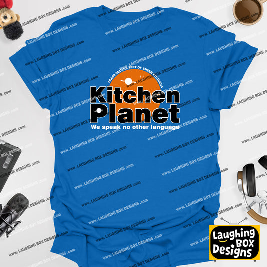 Kitchen Planet, We Speak No Other Language - Alan Partridge T-Shirt