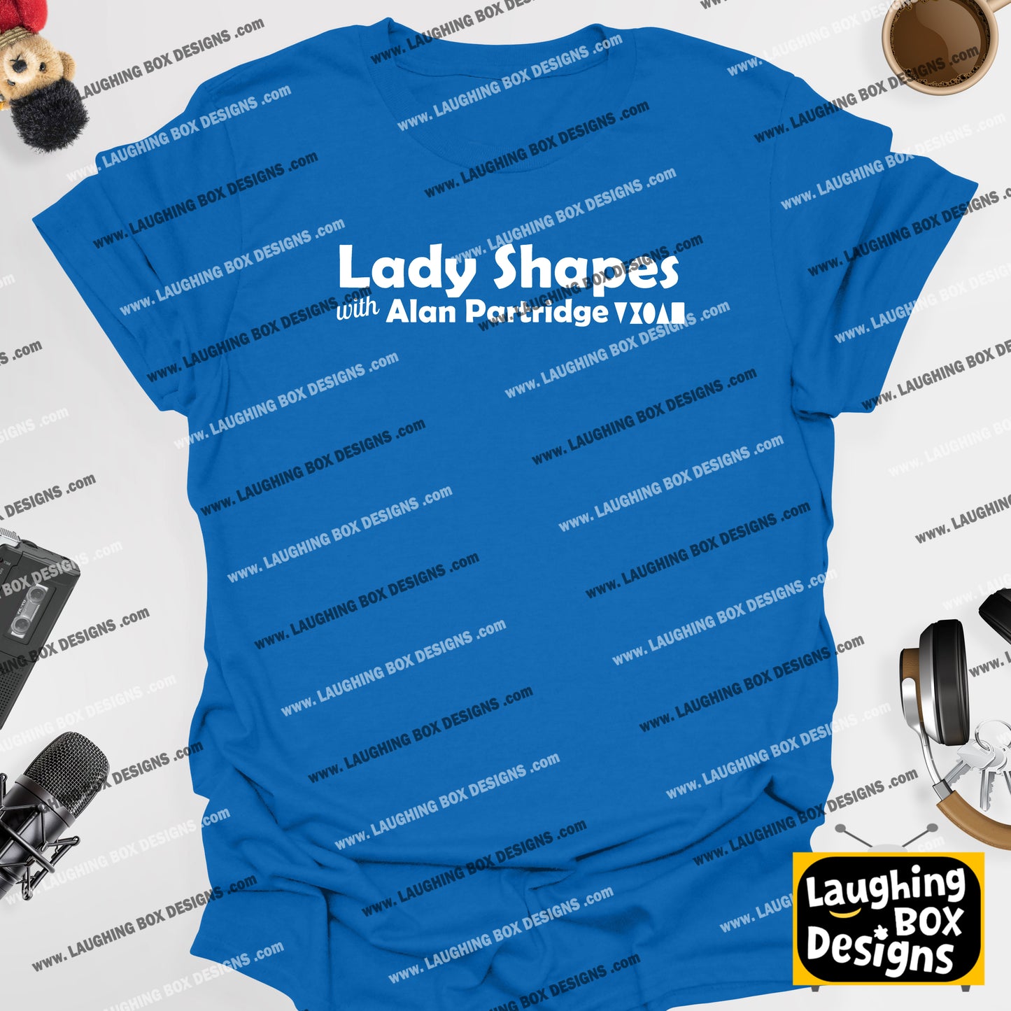 Lady Shapes with Alan Partridge - Alan Partridge T-Shirt