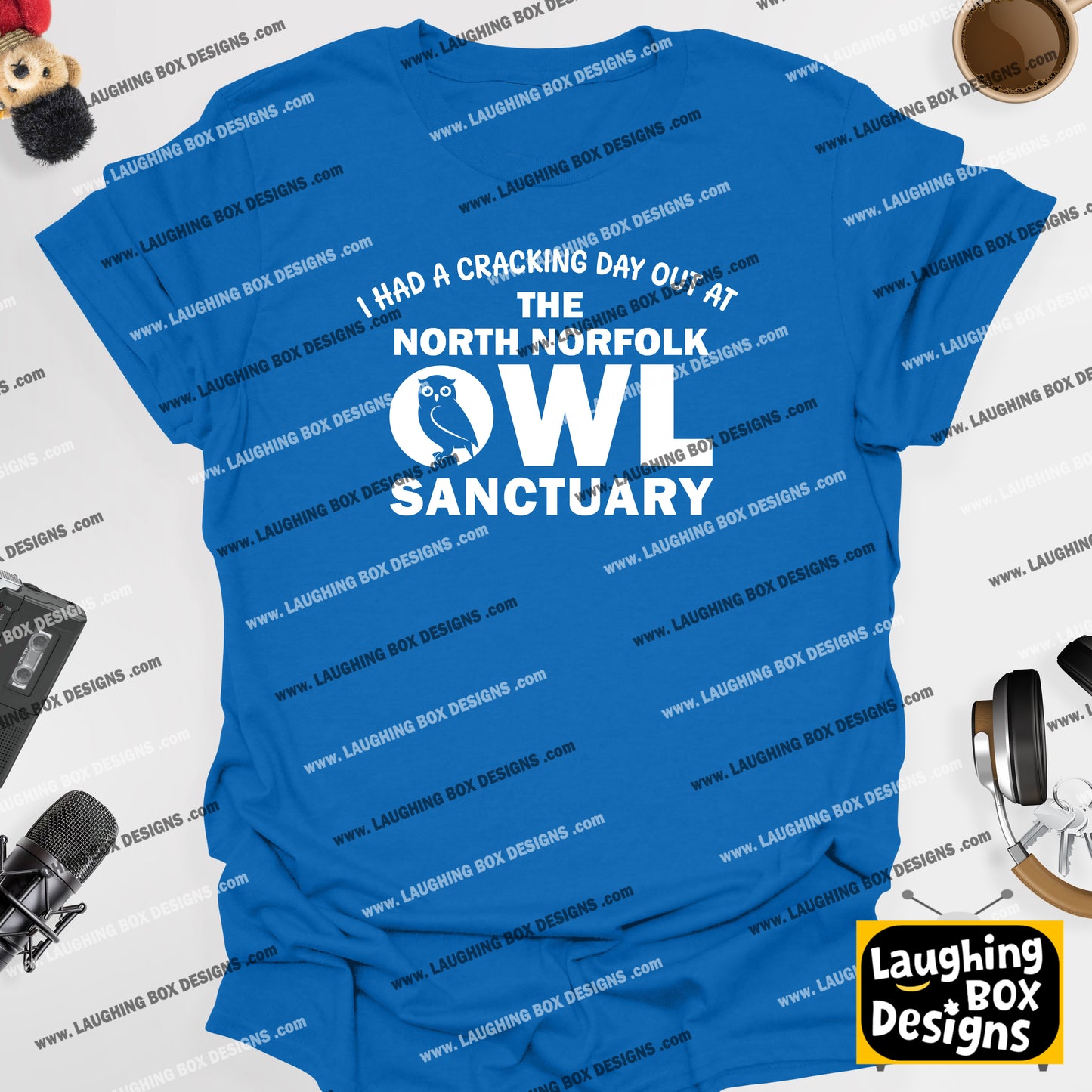 North Norfolk Owl Sanctuary- Alan Partridge T-Shirt