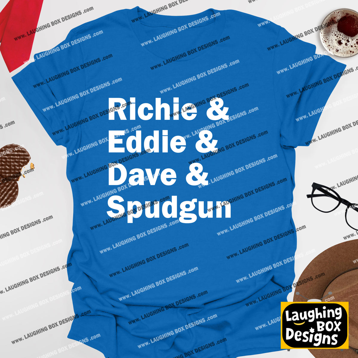 RICHIE & EDDIE & DAVE & SPUDGUN - Bottom T-Shirt