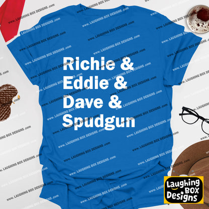 RICHIE & EDDIE & DAVE & SPUDGUN - Bottom T-Shirt