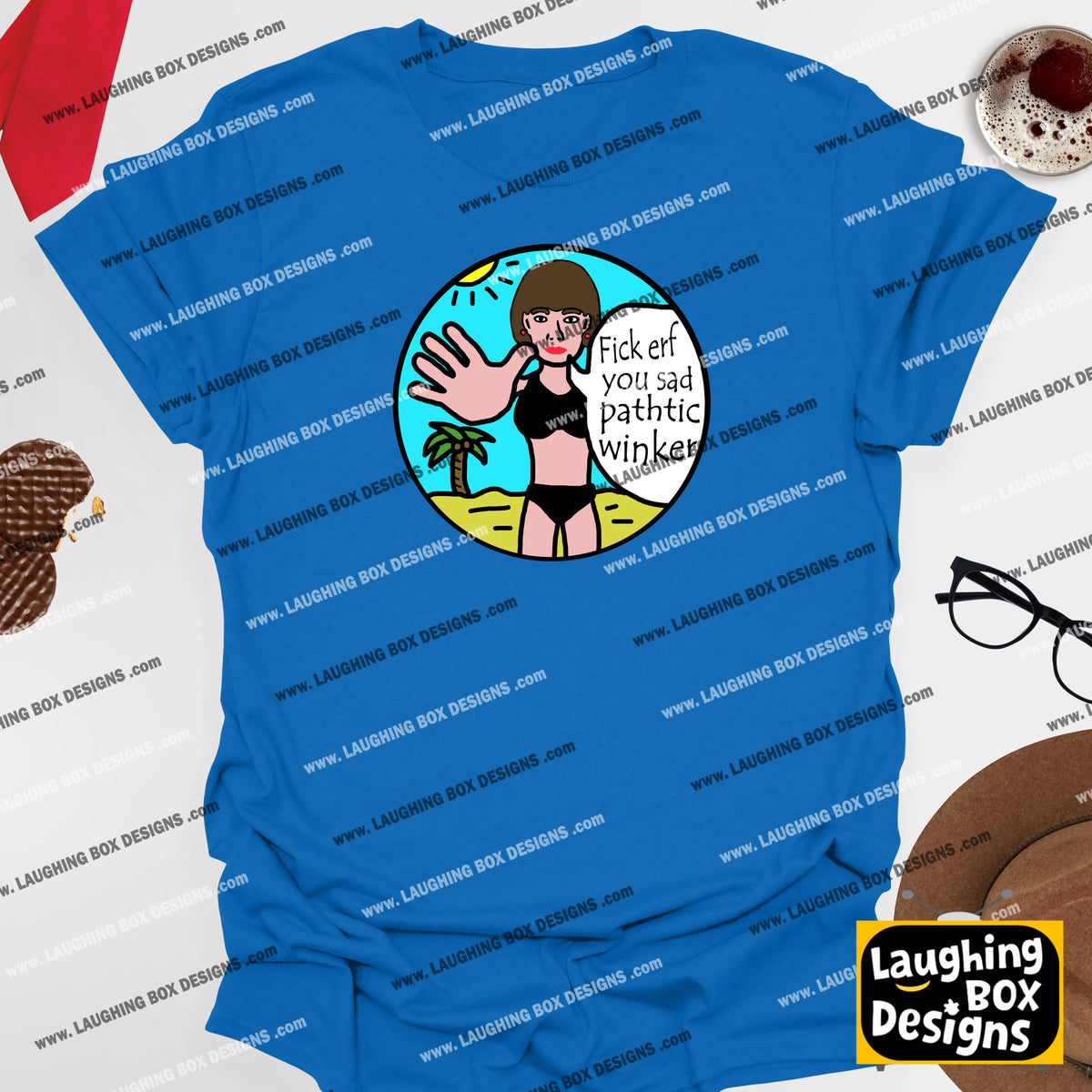 FICK ERF YOU SAD PATHTIC WINKER, Richie's Play Telescope - Bottom T-Shirt