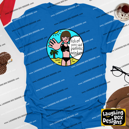 FICK ERF YOU SAD PATHTIC WINKER, Richie's Play Telescope - Bottom T-Shirt
