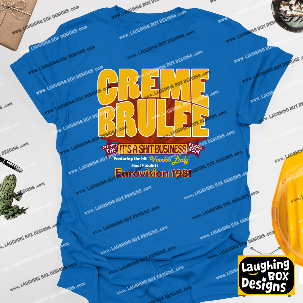 CREME BRULEE / SHIT BUSINESS TOUR / EUROVISION - League Of Gentlemen T-Shirt