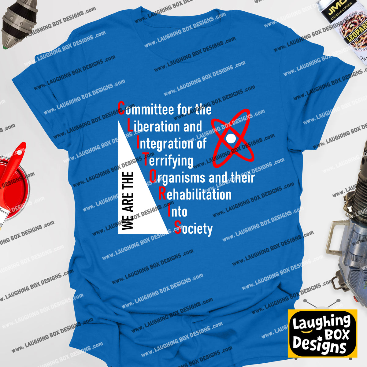 WE ARE C.L.I.T.O.R.I.S RIMMER PEACE GROUP - Red Dwarf T-Shirt