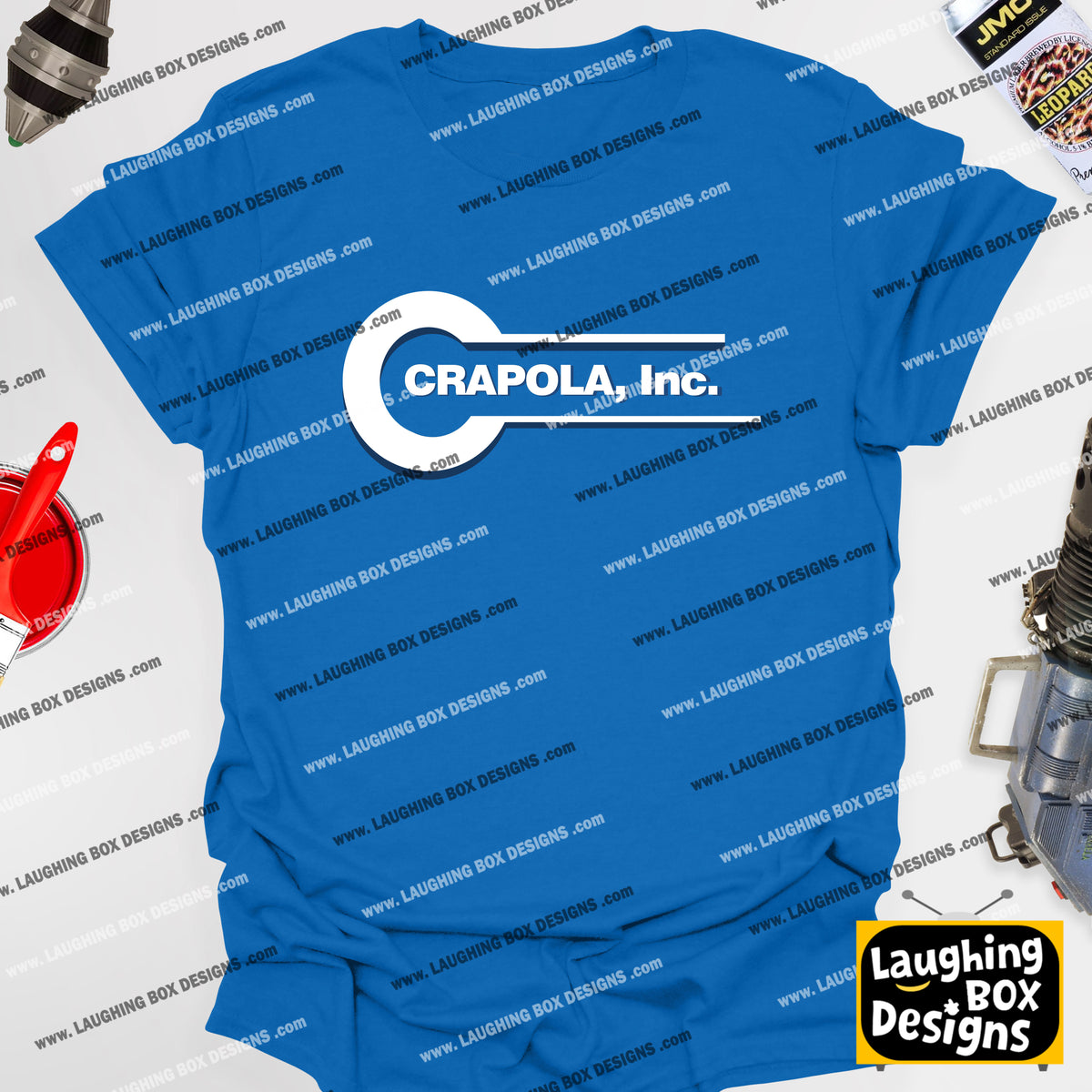 CRAPOLA INC Logo - Red Dwarf T-Shirt