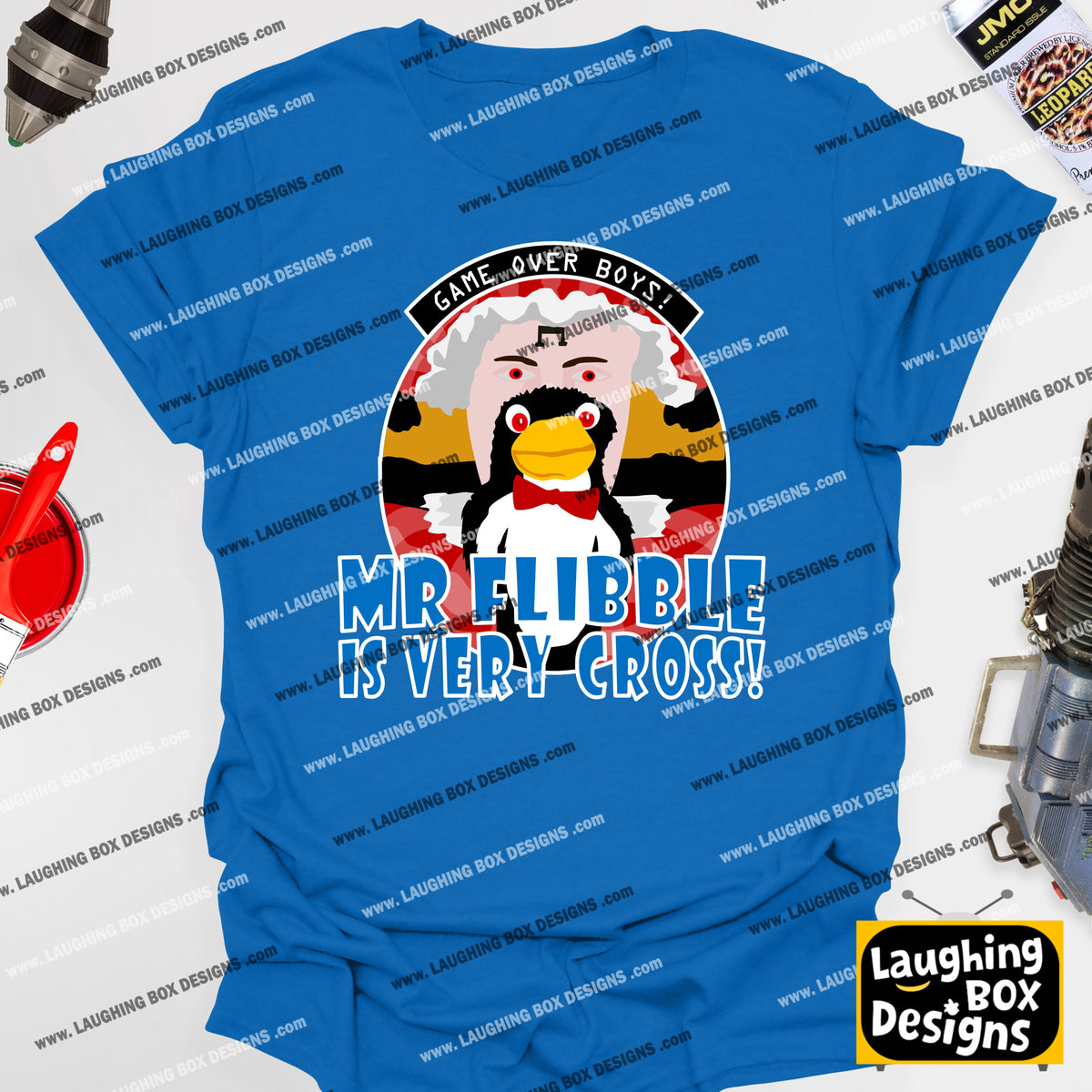 MR FLIBBLE IS VERY CROSS / Quarantined Rimmer - Red Dwarf T-Shirt