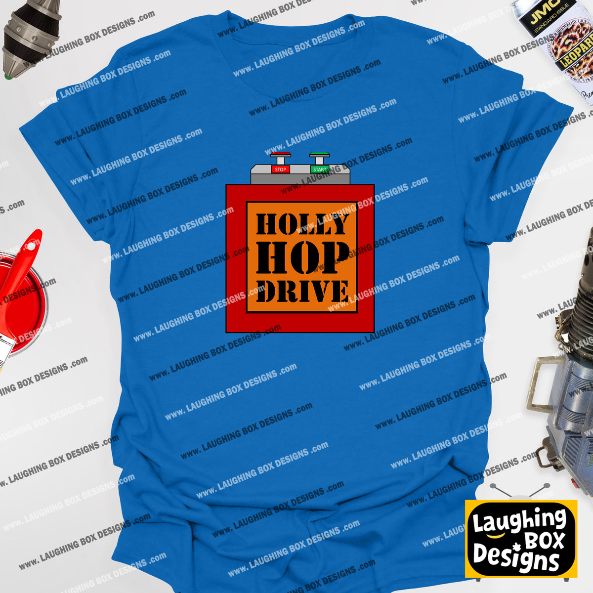 HOLLY HOP DRIVE - Red Dwarf T-Shirt