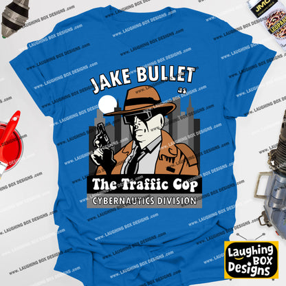 JAKE BULLET 'THE TRAFFIC COP' Cybernautics Division, Red Dwarf T-shirt