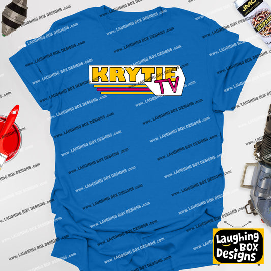 KRYTIE TV - Kryten Prison Televison - Red Dwarf T-Shirt