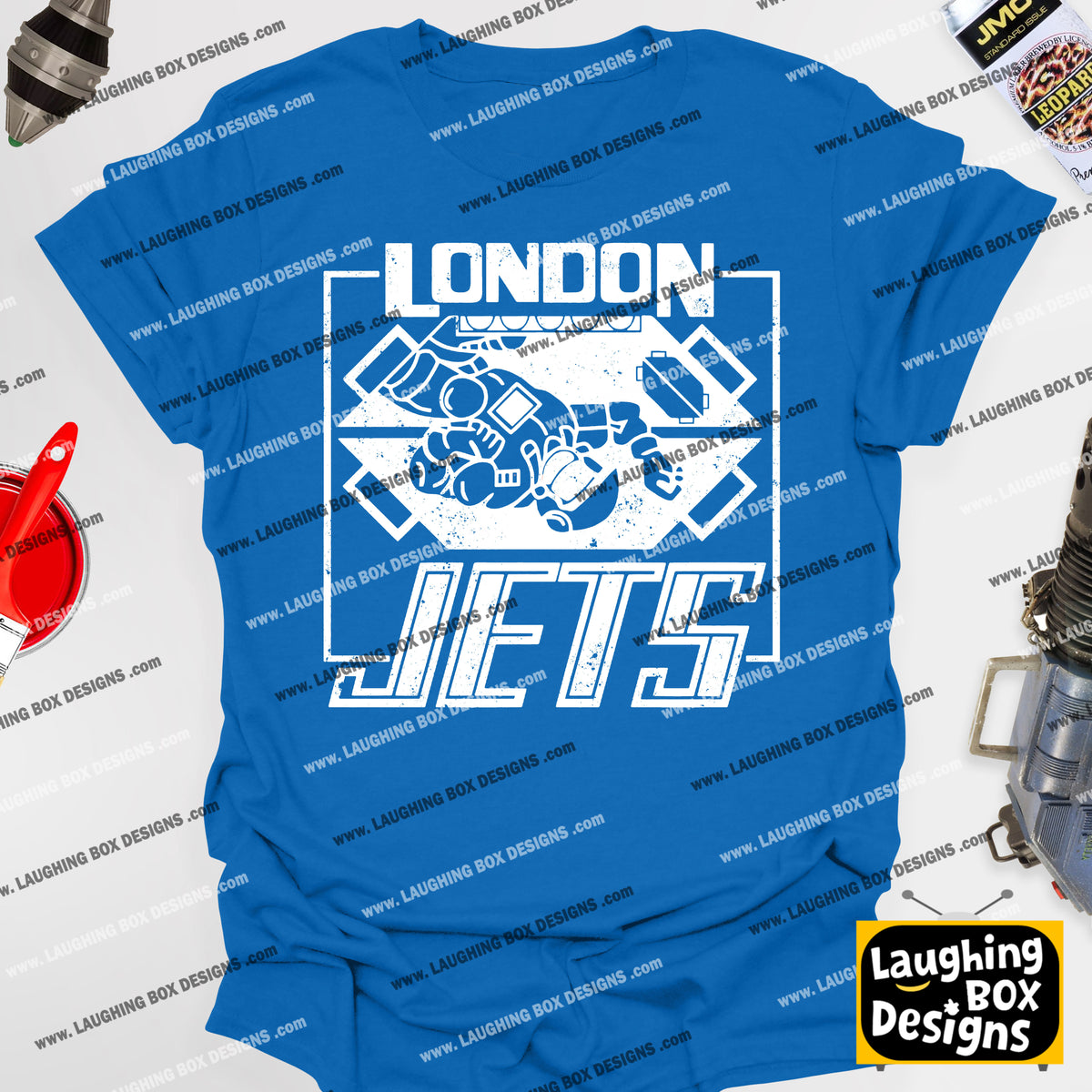 LONDON JETS / Zero Gravity Football - Red Dwarf T-Shirt