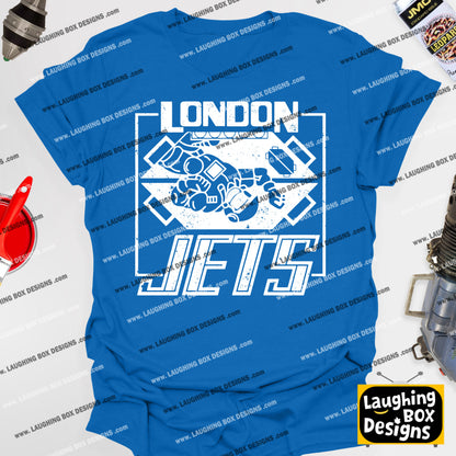 LONDON JETS / Zero Gravity Football - Red Dwarf T-Shirt