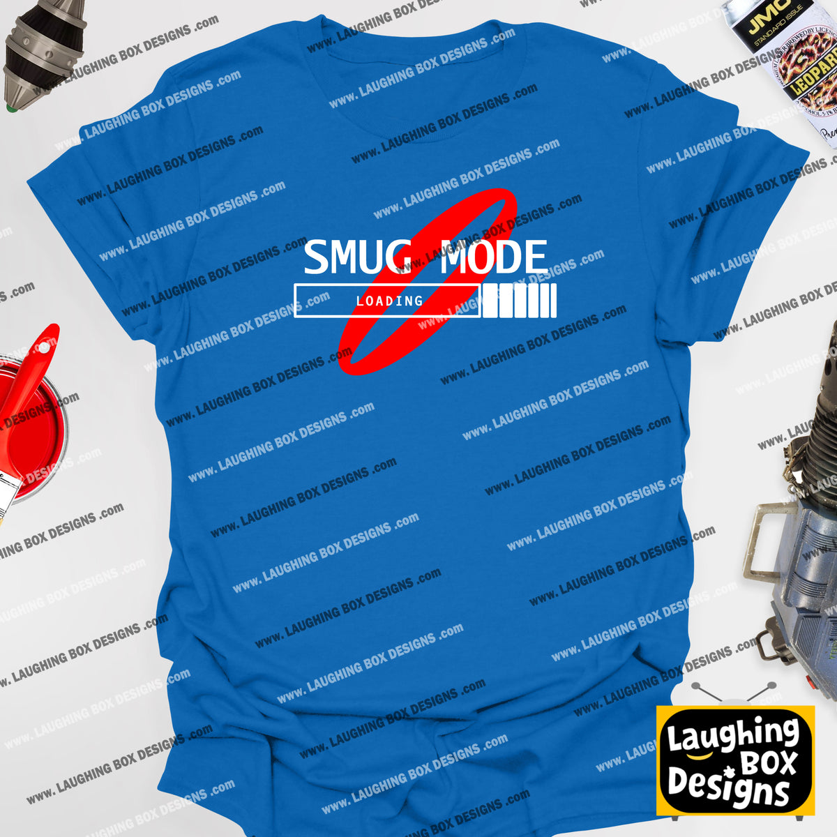 SMUG MODE LOADING / Kryten Quote - Red Dwarf T-Shirt
