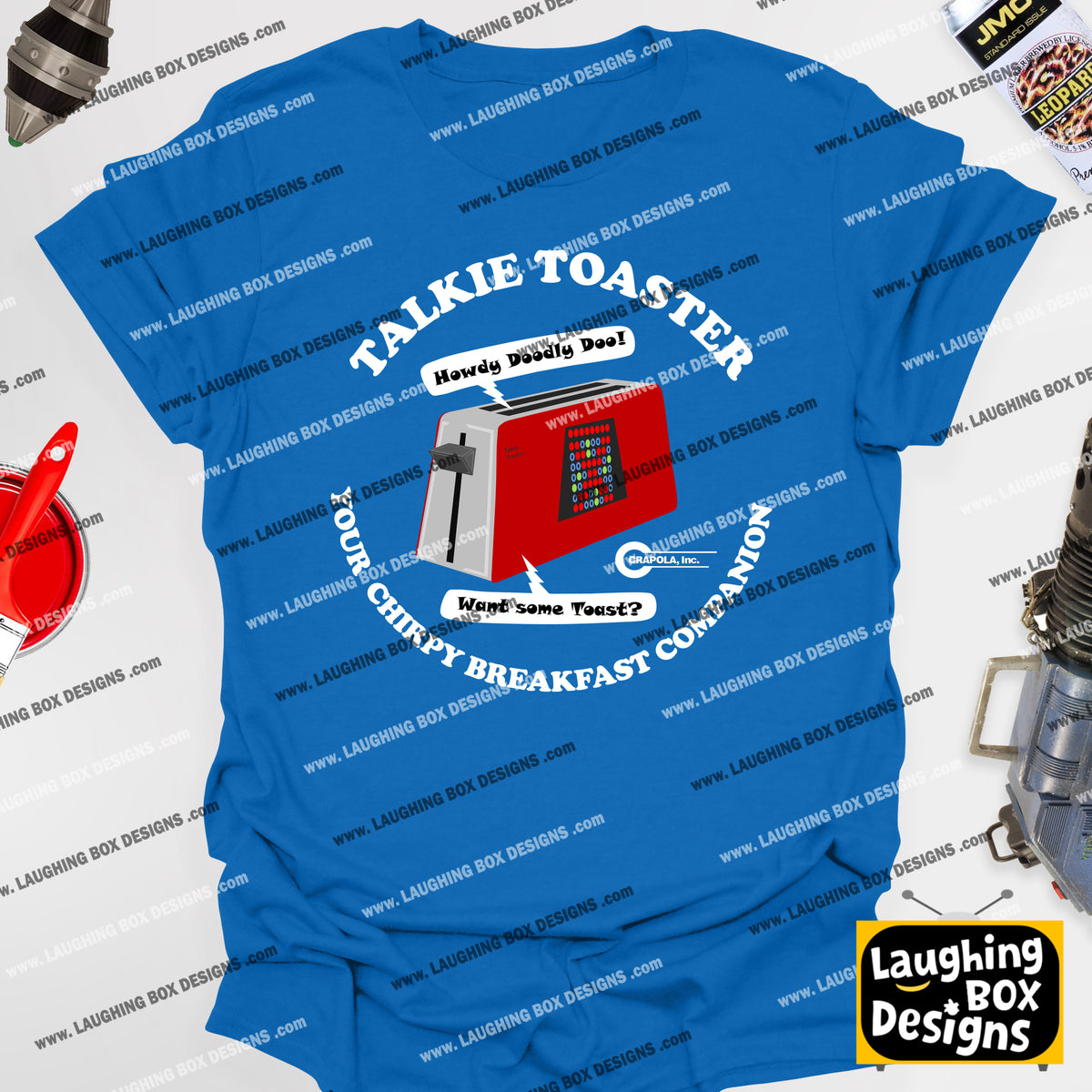 TALKIE TOASTER / Your Chirpy Breakfast Companion - Red Dwarf T-Shirt