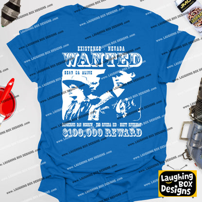 GUNMEN OF THE APOCALYPSE / Wanted Poster - Red Dwarf T-Shirt