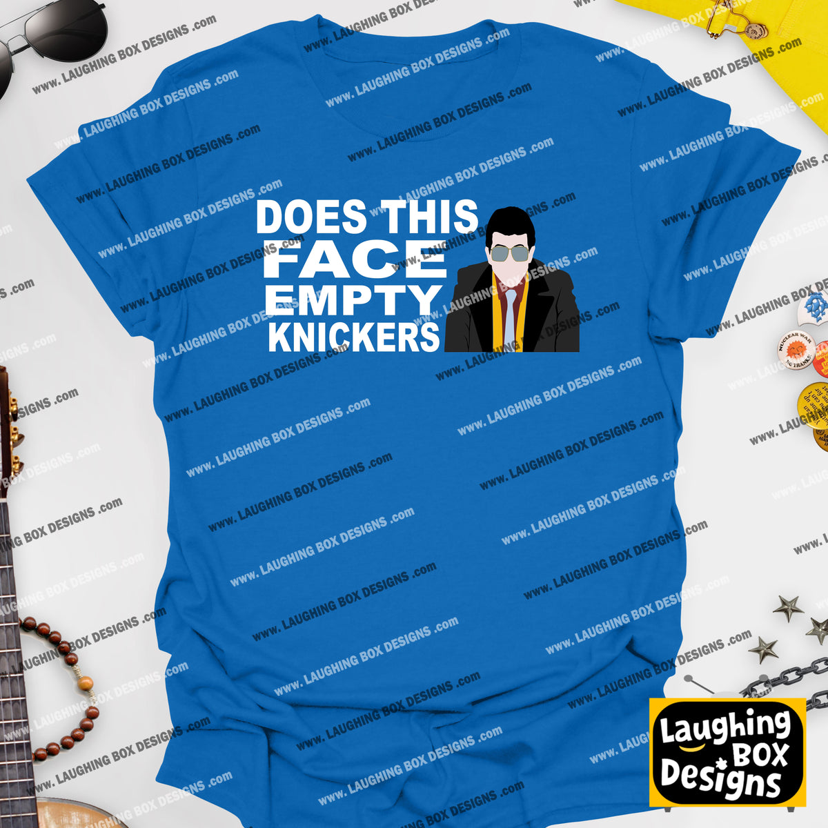 DOES THIS FACE EMPTY KNICKERS? / Mike - The Young Ones T-Shirt