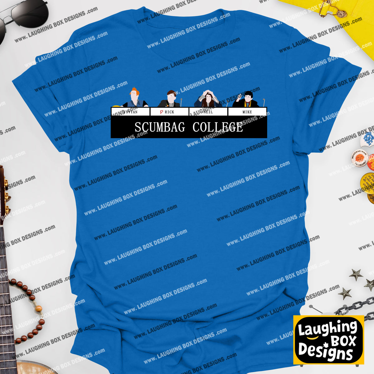 SCUMBAG COLLEGE / University Challenge - The Young Ones T-Shirt