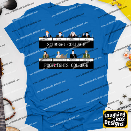 SCUMBAG COLLEGE / FOOTLIGHTS COLLEGE, University Challenge - The Young Ones T-Shirt