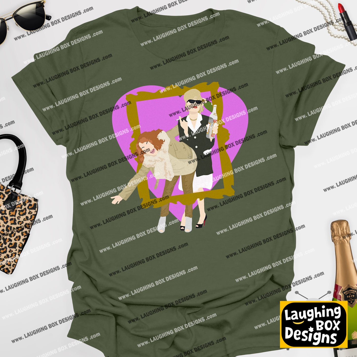 EDINA AND PATSY FABULOUS DARLING!  - Absolutely Fabulous T-Shirt
