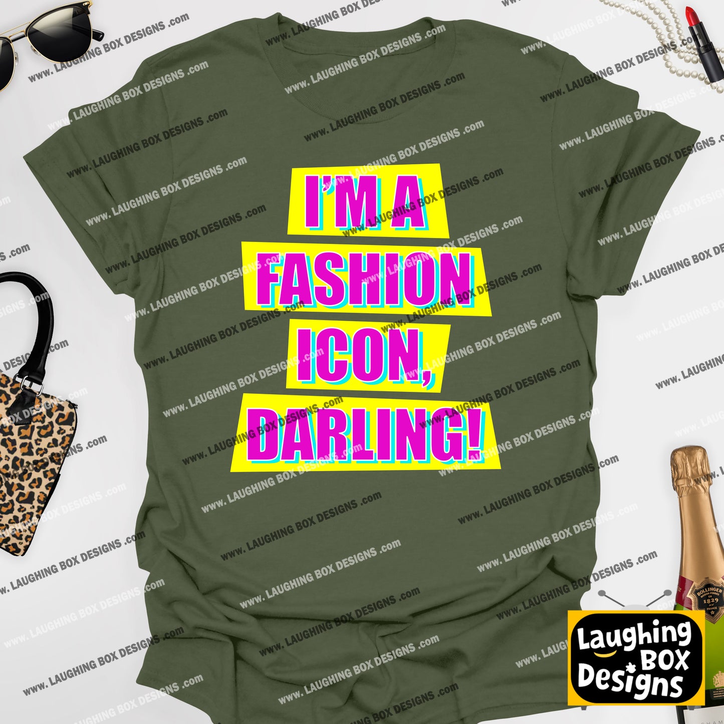 I'M A FASHION ICON, DARLING! - Absolutely Fabulous T-Shirt