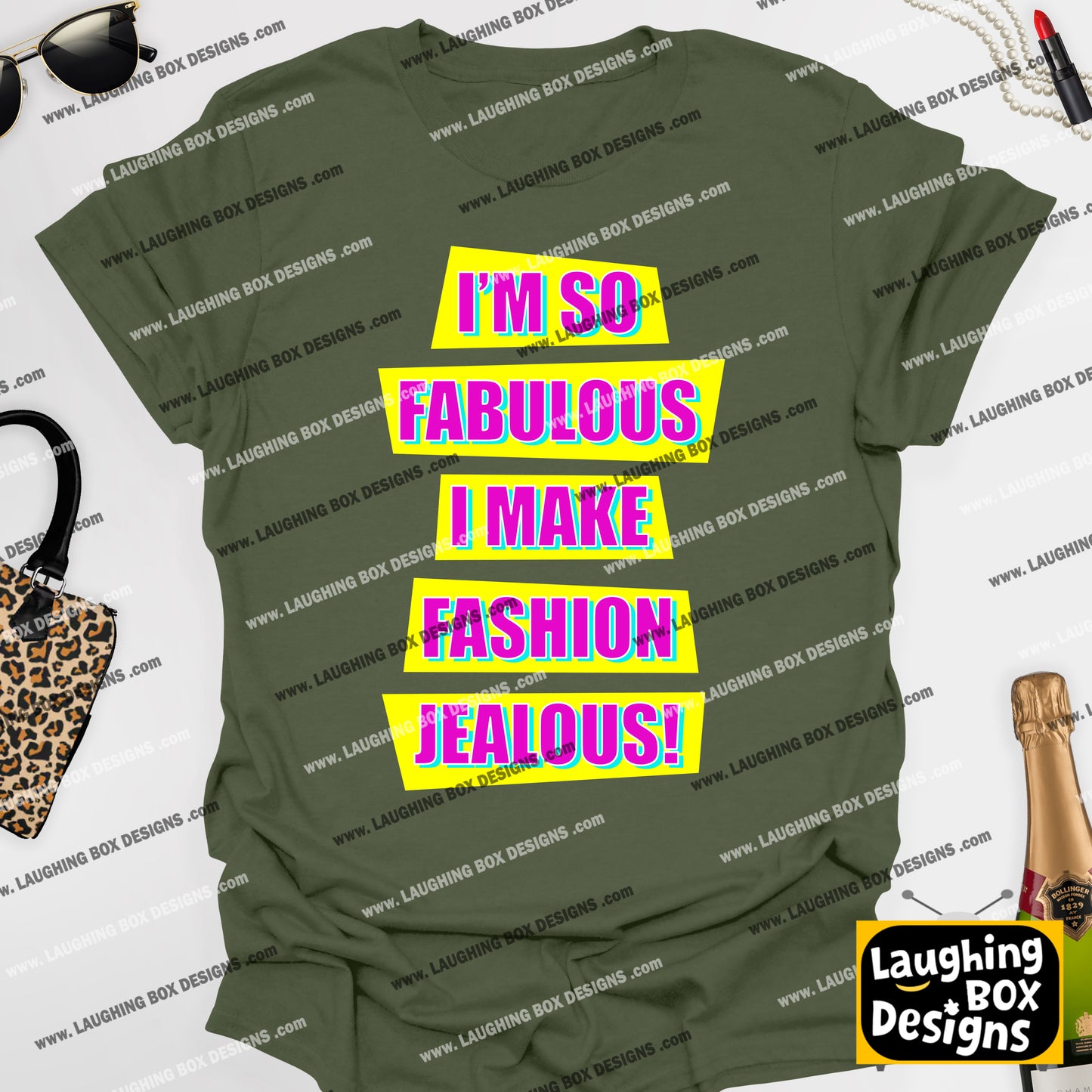 I'M SO FABULOUS I MAKE FASHION JEALOUS! - Absolutely Fabulous T-Shirt