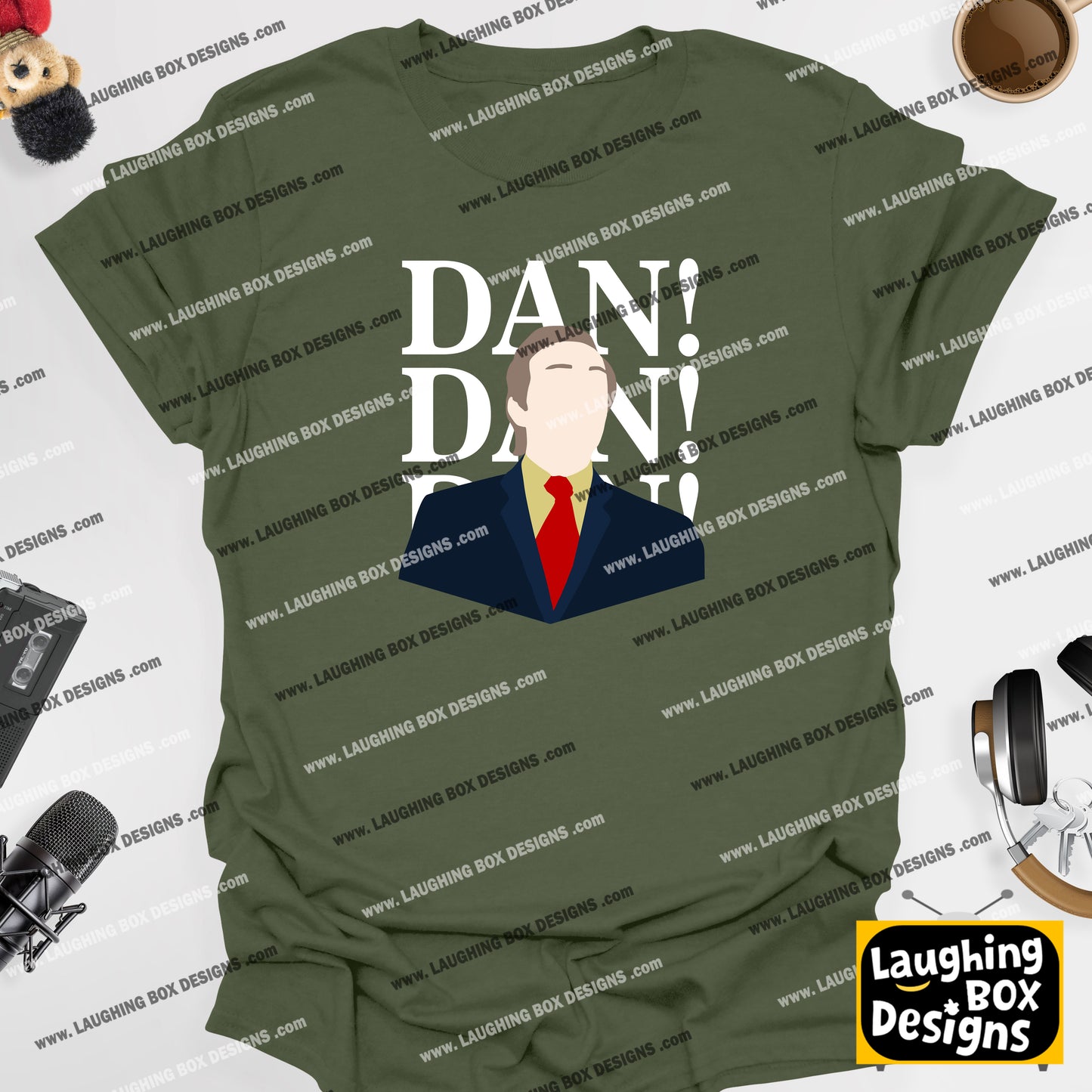 Dan! Dan! Dan! - Alan Partridge T-Shirt