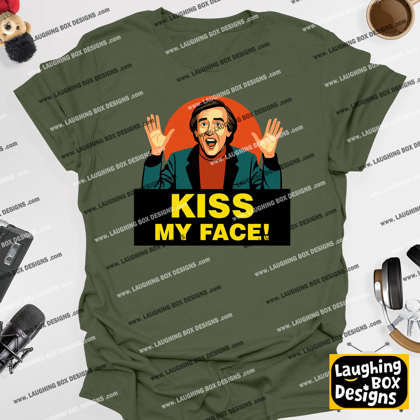 Kiss My Face! - Alan Partridge T-Shirt