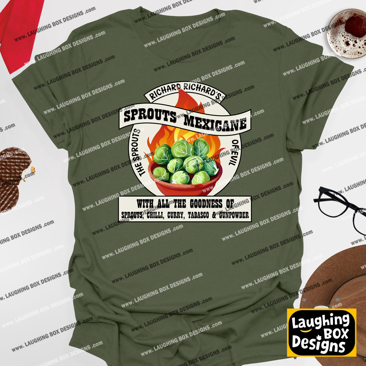 SPROUTS MEXICANE / RICHARD RICHARD'S SPROUTS OF EVIL - Bottom T-Shirt