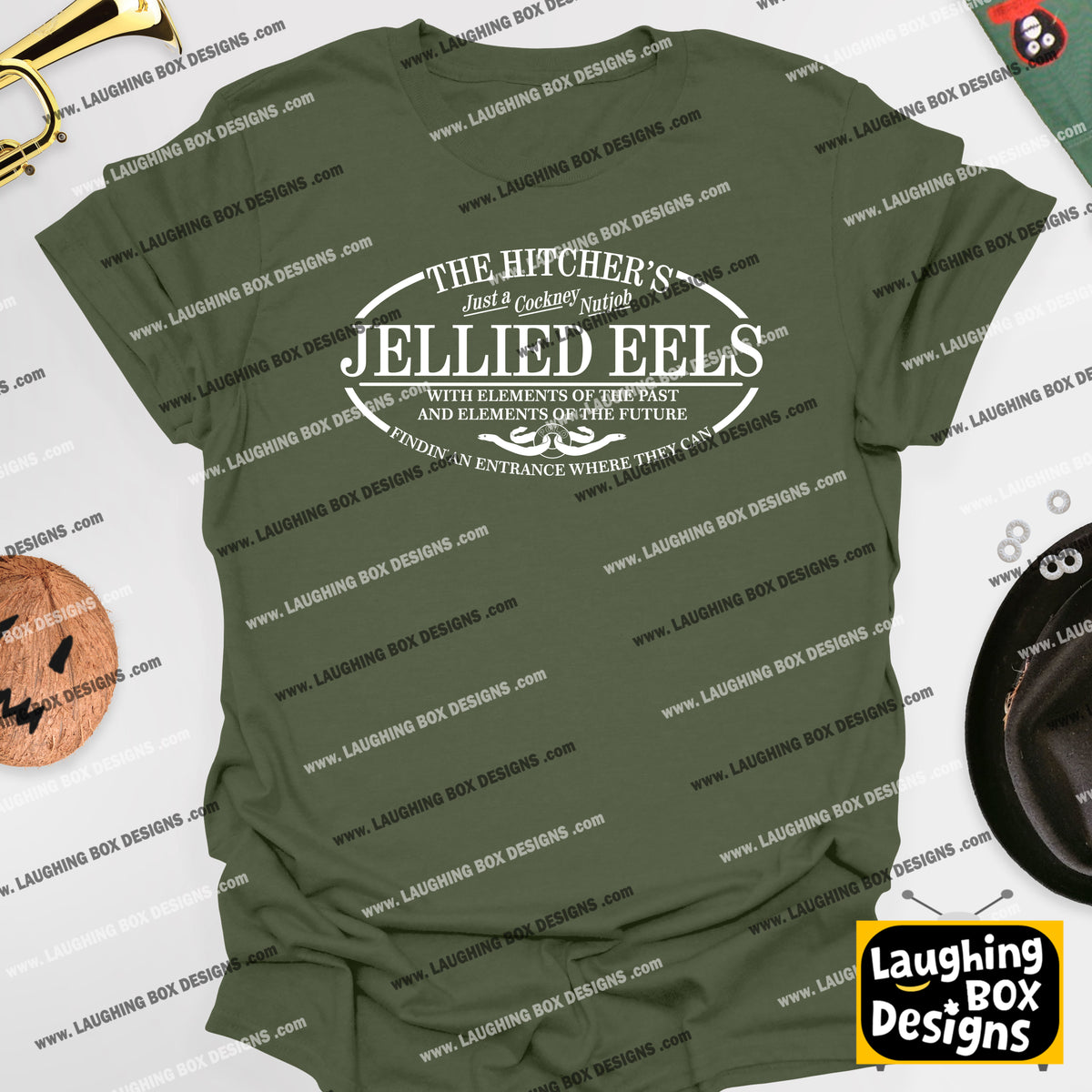THE HITCHER'S JELLIED EELS - The Mighty Boosh T-Shirt