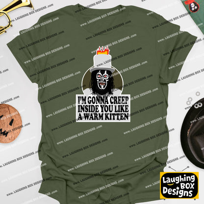 THE SPIRIT OF JAZZ , Gonna Creep Inside You Like a Warn Kitten, The Mighty Boosh T-Shirt