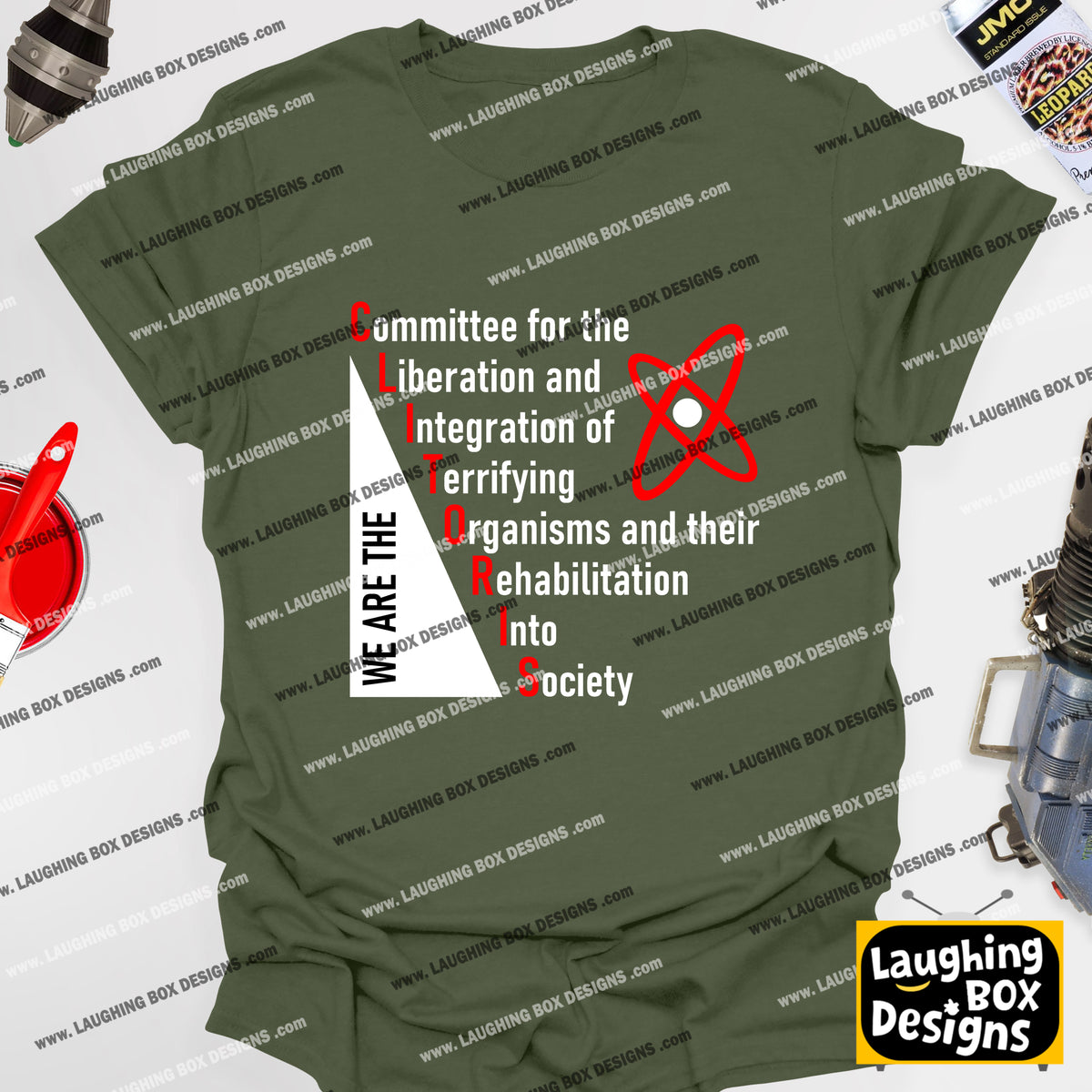 WE ARE C.L.I.T.O.R.I.S RIMMER PEACE GROUP - Red Dwarf T-Shirt