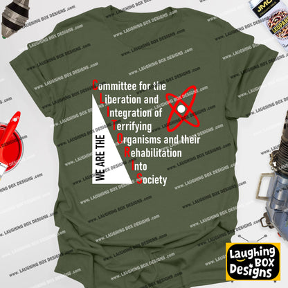 WE ARE C.L.I.T.O.R.I.S RIMMER PEACE GROUP - Red Dwarf T-Shirt