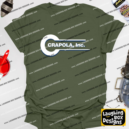 CRAPOLA INC Logo - Red Dwarf T-Shirt