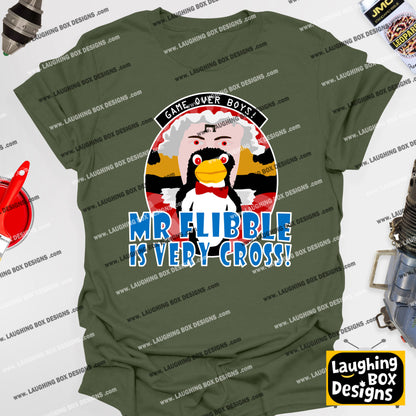 MR FLIBBLE IS VERY CROSS / Quarantined Rimmer - Red Dwarf T-Shirt