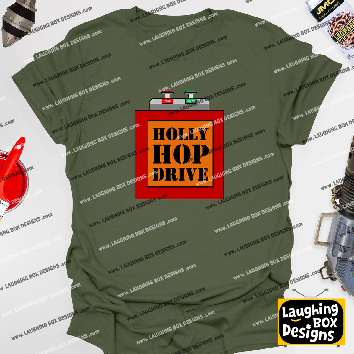 HOLLY HOP DRIVE - Red Dwarf T-Shirt