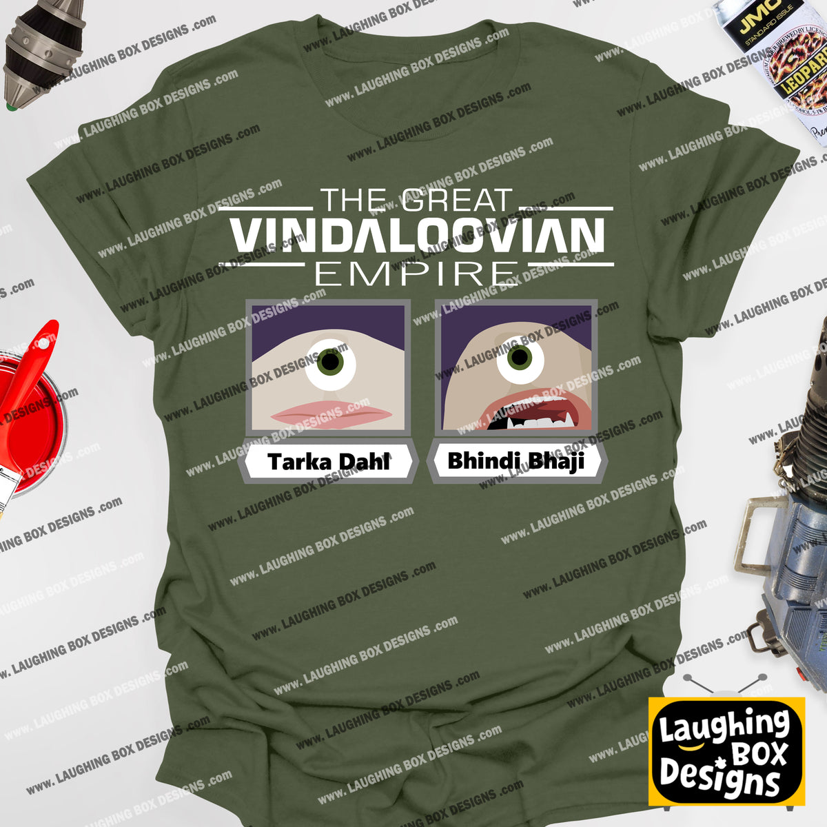 THE GREAT VINDALOOVIAN EMPIRE - Red Dwarf T-Shirt