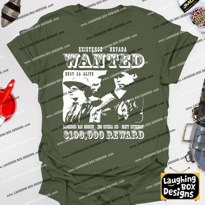 GUNMEN OF THE APOCALYPSE / Wanted Poster - Red Dwarf T-Shirt