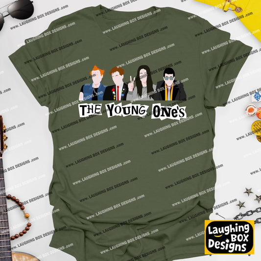 VYVYAN, RICK, NEIL, MIKE CHARACTERS - The Young Ones T-Shirt
