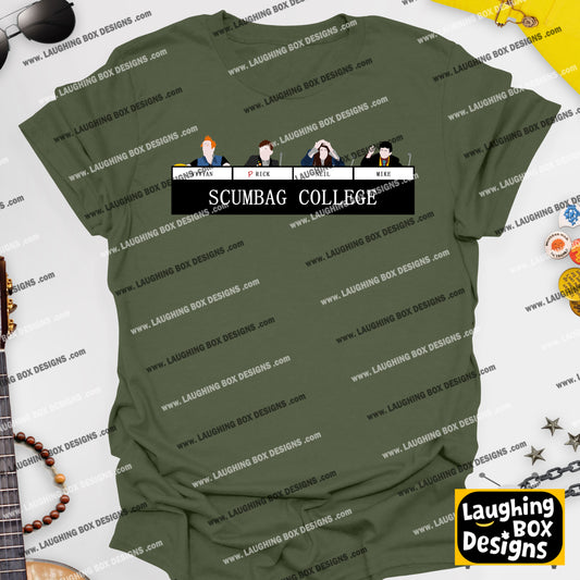 SCUMBAG COLLEGE / University Challenge - The Young Ones T-Shirt