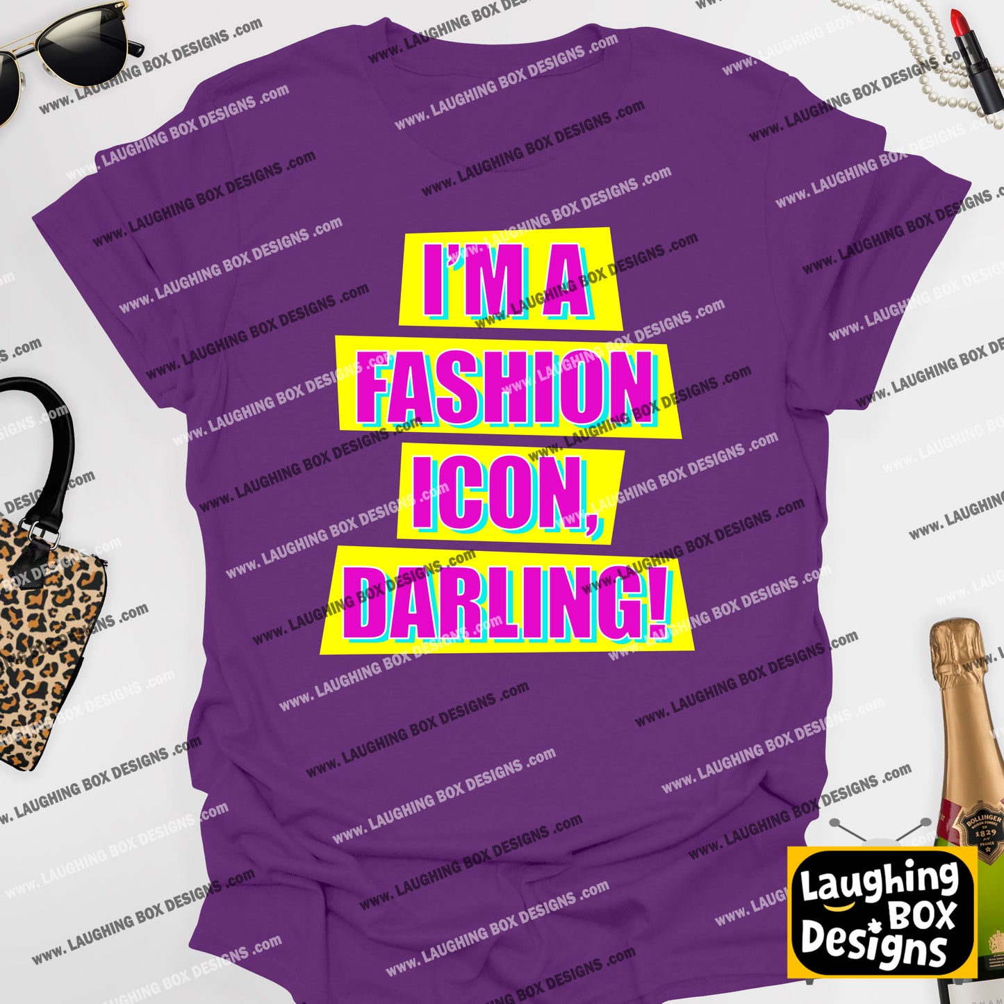 I'M A FASHION ICON, DARLING! - Absolutely Fabulous T-Shirt