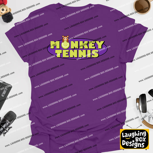 Monkey Tennis - Partridge Television- Alan Partridge T-Shirt
