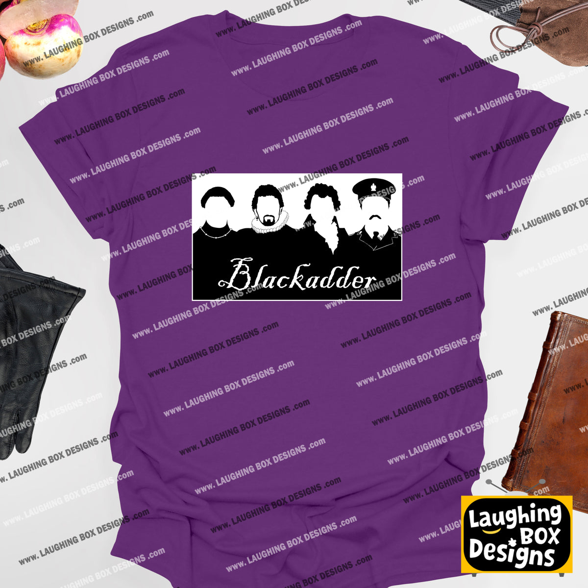 THE FOUR BLACKADDERS, The Blackadder Dynesty T-Shirt
